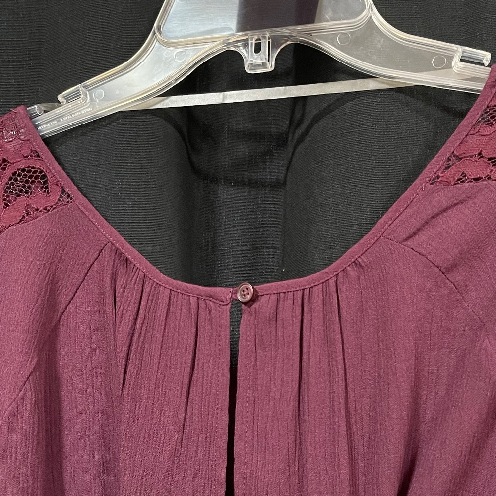 Maroon Blouse
